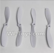BaYang Toys X16 Parts-02 Propellers,Main rotor blades(4pcs),BaYang X16 RC Quadcopter Drone Spare Parts,BaYang Toys X16 Accessoriess Replacement
